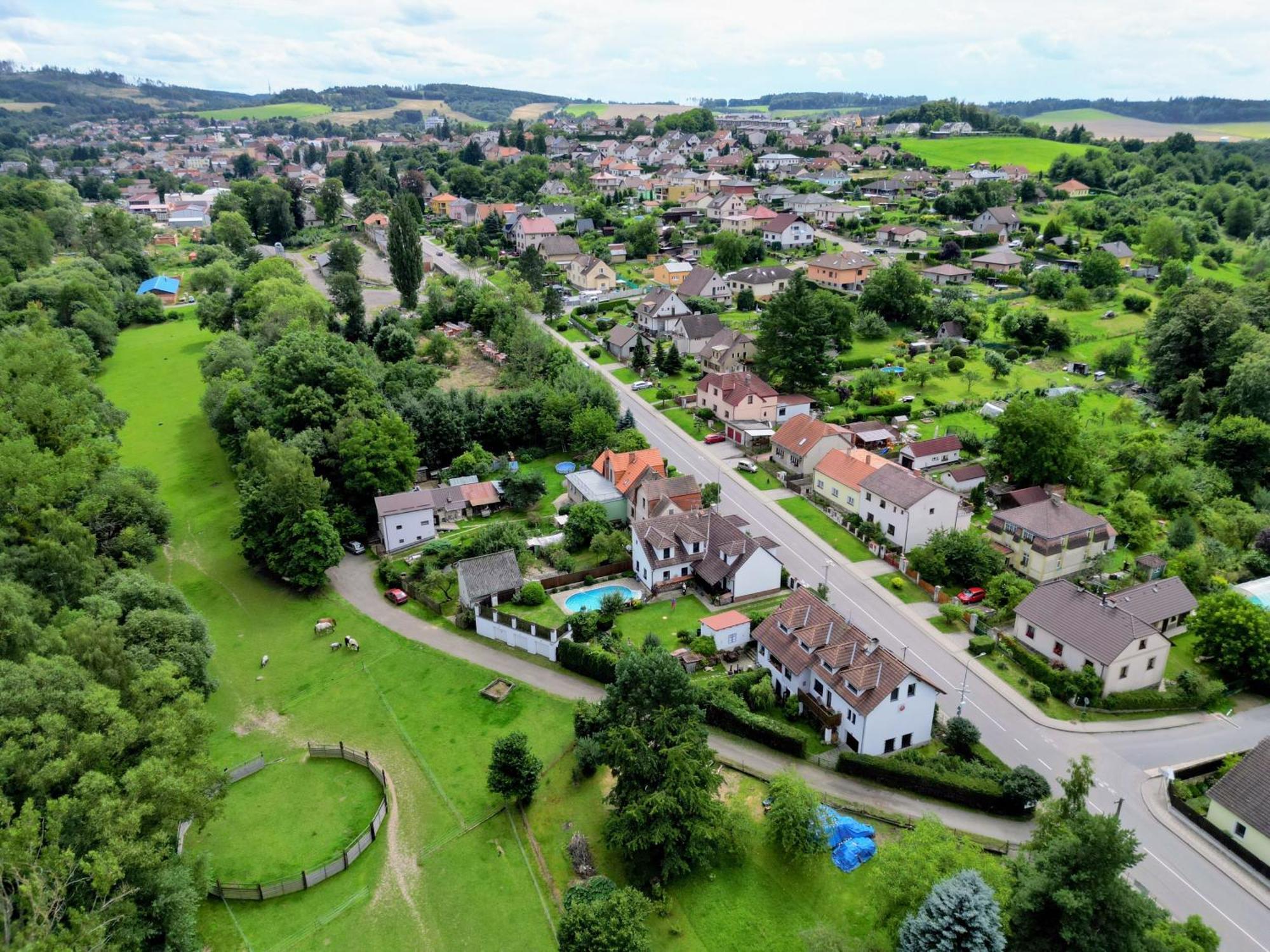 Penzion Beako Na "Pinglu" Votice Buitenkant foto